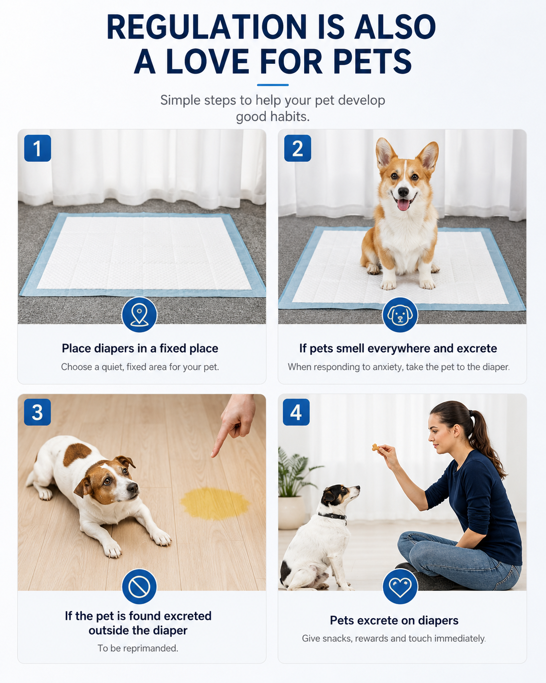 Pet Disposable Nappy Mat – Disposable Pet Training Pad