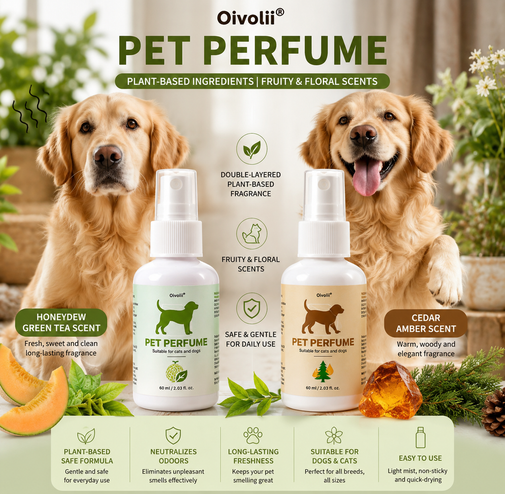 Pet Deodorizing Spray – Long Lasting Freshness for Dogs & Cats