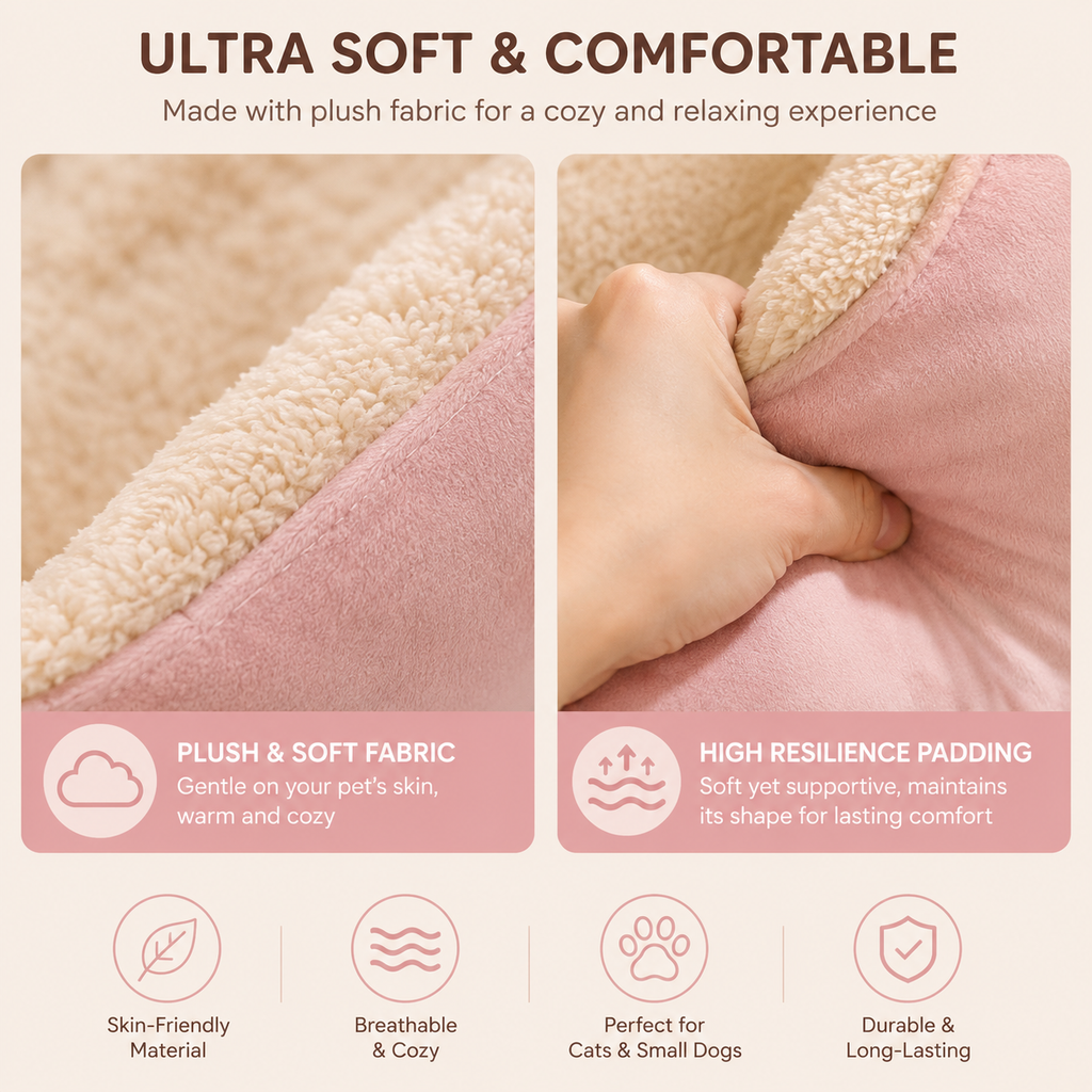 Pet Sofa Bed – Cozy Comfort for Cats & Small Dogs