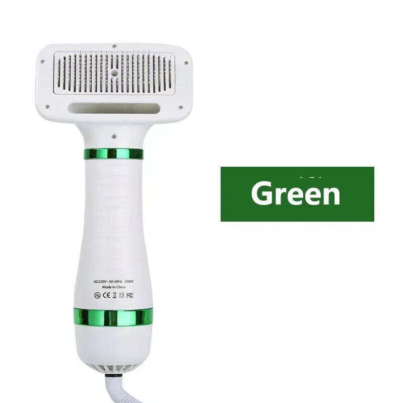 2-In-1 Pet Dryer & Grooming Brush