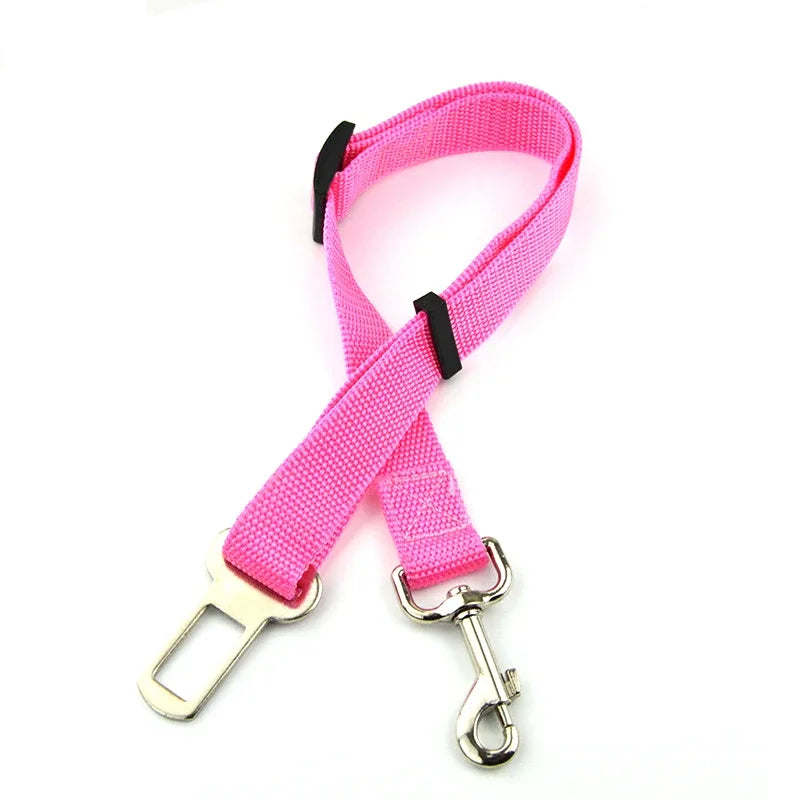 Adjustable Pet Car Seat Belt for Dogs & Cats