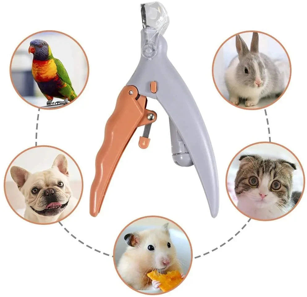 LED Pet Nail Clipper with Light & Magnifier