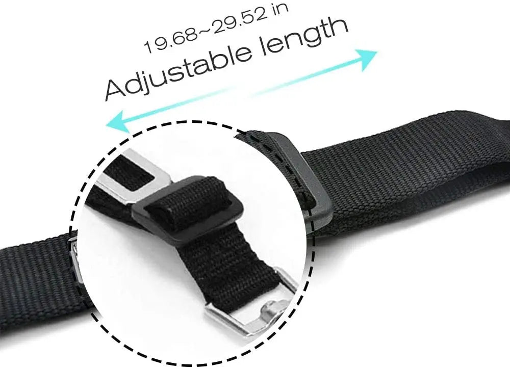 Adjustable Pet Car Seat Belt for Dogs & Cats