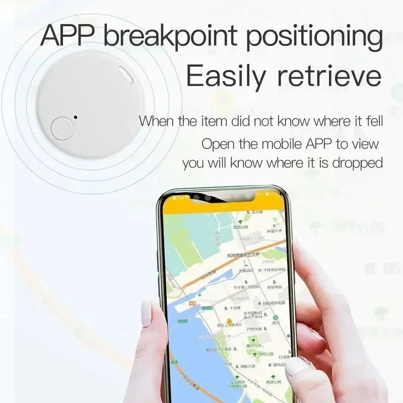 Smart GPS Tracker Bluetooth 5.0 – Mini Anti-Lost Locator Device