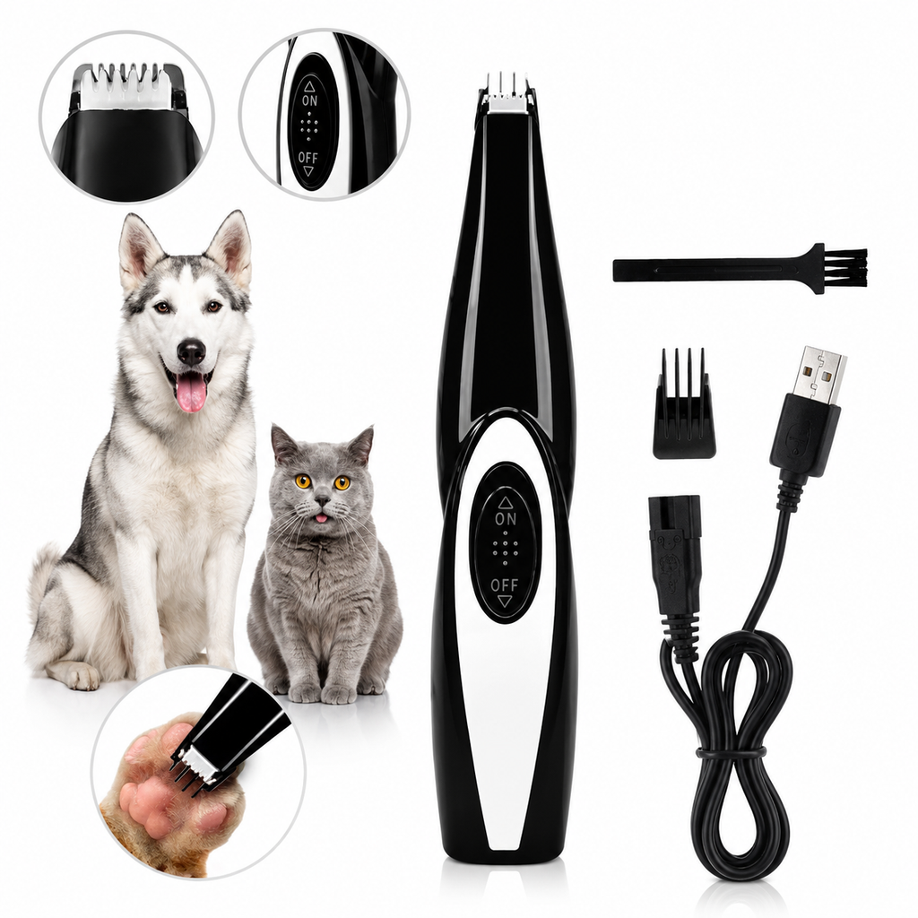 Professional Pet Grooming Clipper – Low Noise & High Precision